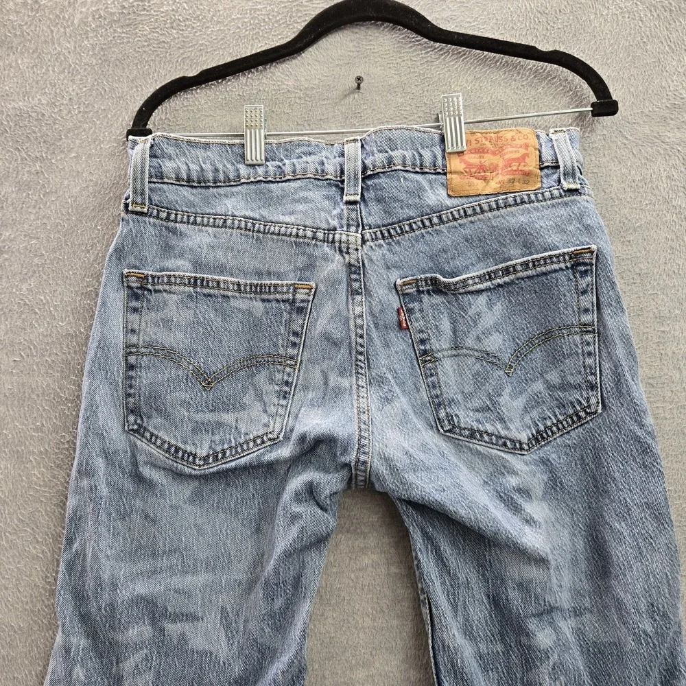 Levi's 511 Men‎ Jeans 32X32 Light Blue Denim Slim Fit 29